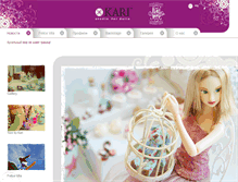 Tablet Screenshot of kari.com.ua